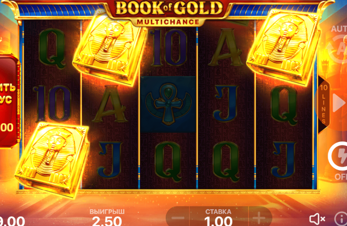 Book of gold multichance slot review