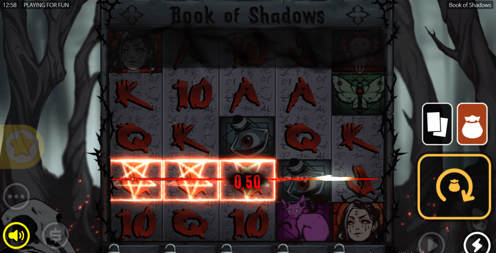 Book of Shadows Juego